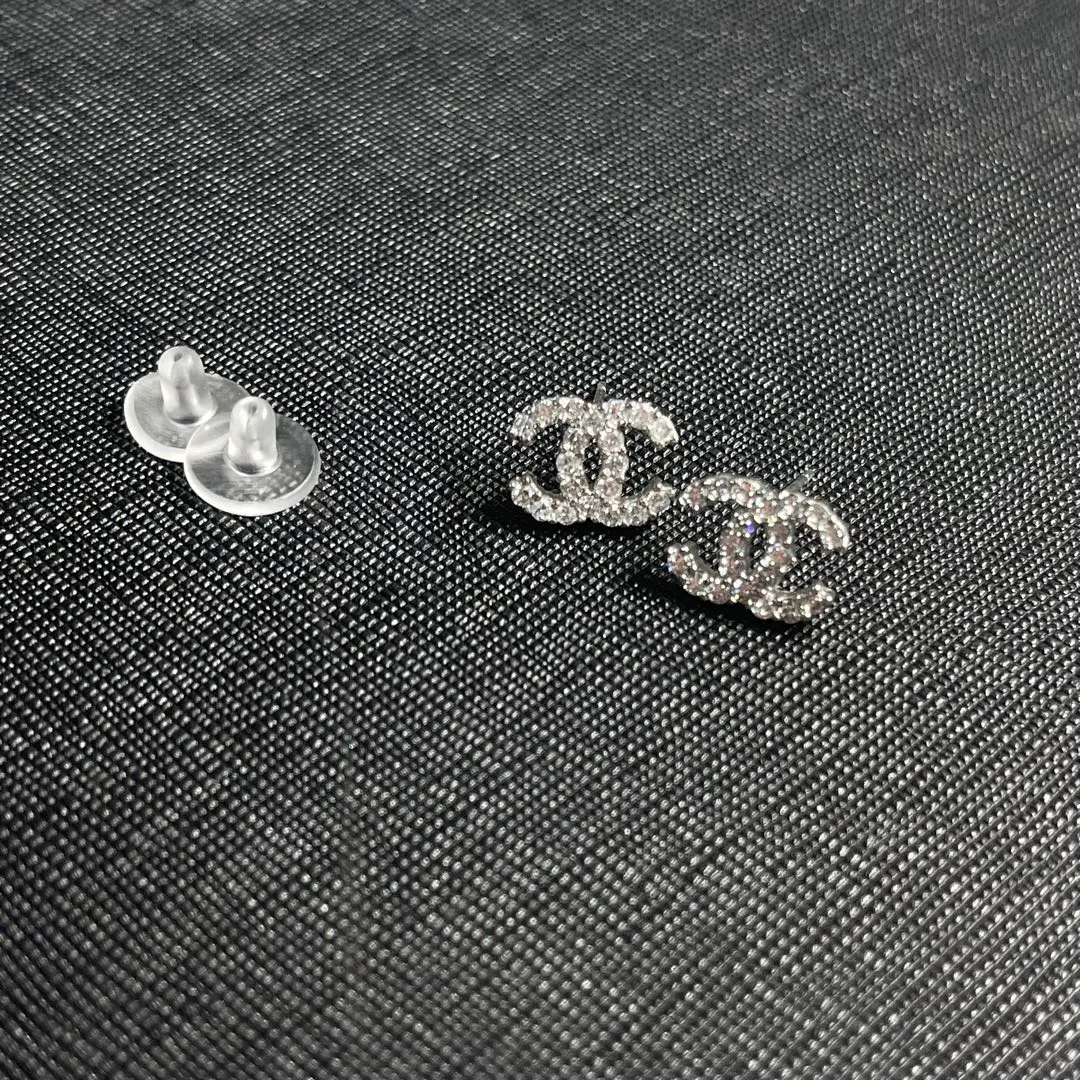CHANEL ピアス ヴィンテージ シルバー