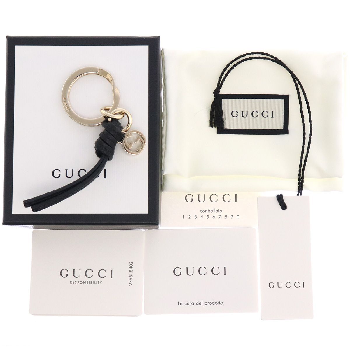 グッチ インターロッキング キーリング 324403 【中古】【全国送料無料】GUCCI  080818AAYKG-18637
