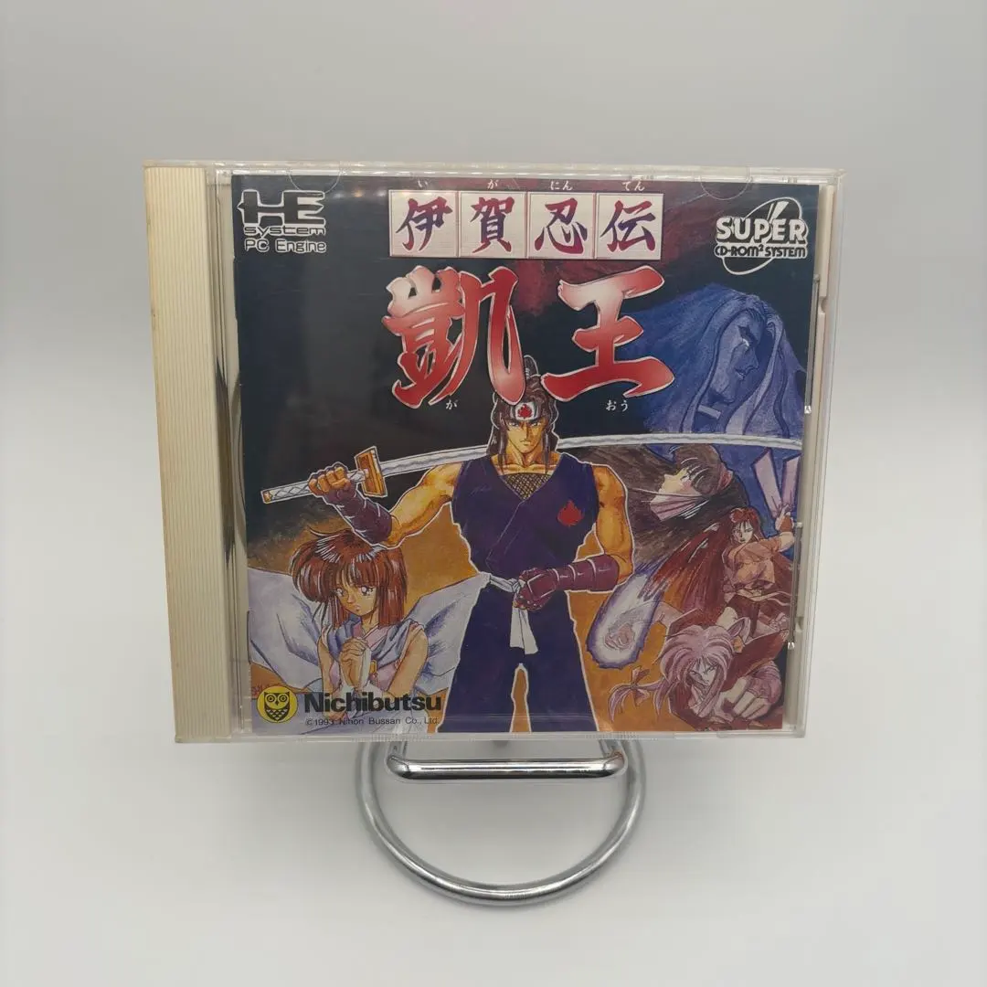 PCエンジン ソフト 伊賀忍伝 凱王 レトロゲーム 動作確認済み