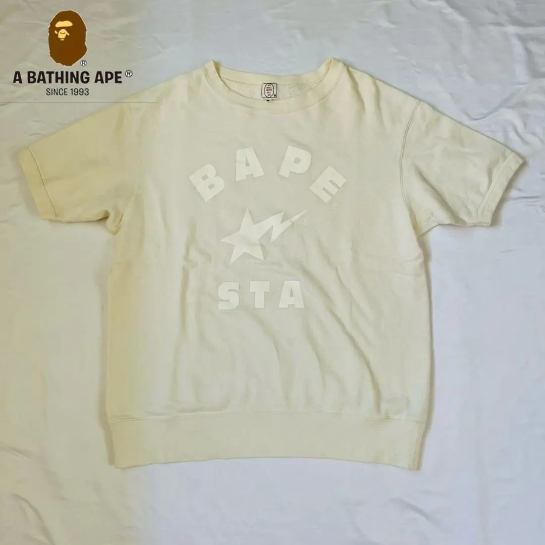 初期 APE エイプ スウェット 半袖 Tシャツ 日本製 ベイプスタ M