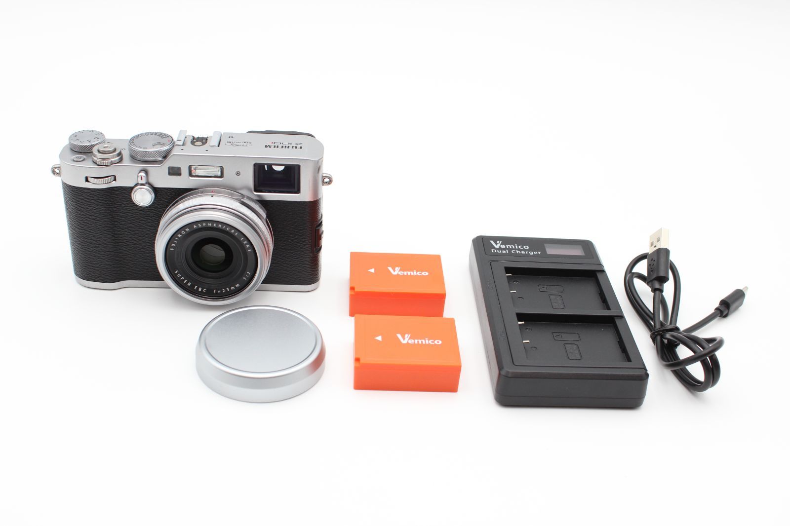 ≪極上品≫ FUJIFILM　X100F　ボディ　シルバー  #20260804-0183
