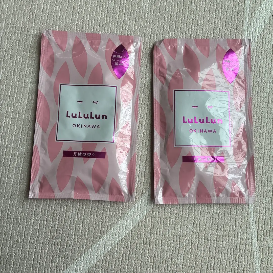 LuLuLun OKINAWA フェイスマスク 月桃の香り 2枚セット