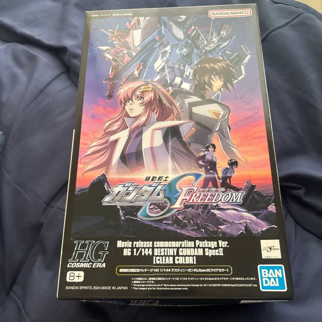劇場版SEEDFREEDOM HGデスティニーガンダムクリアバージョン