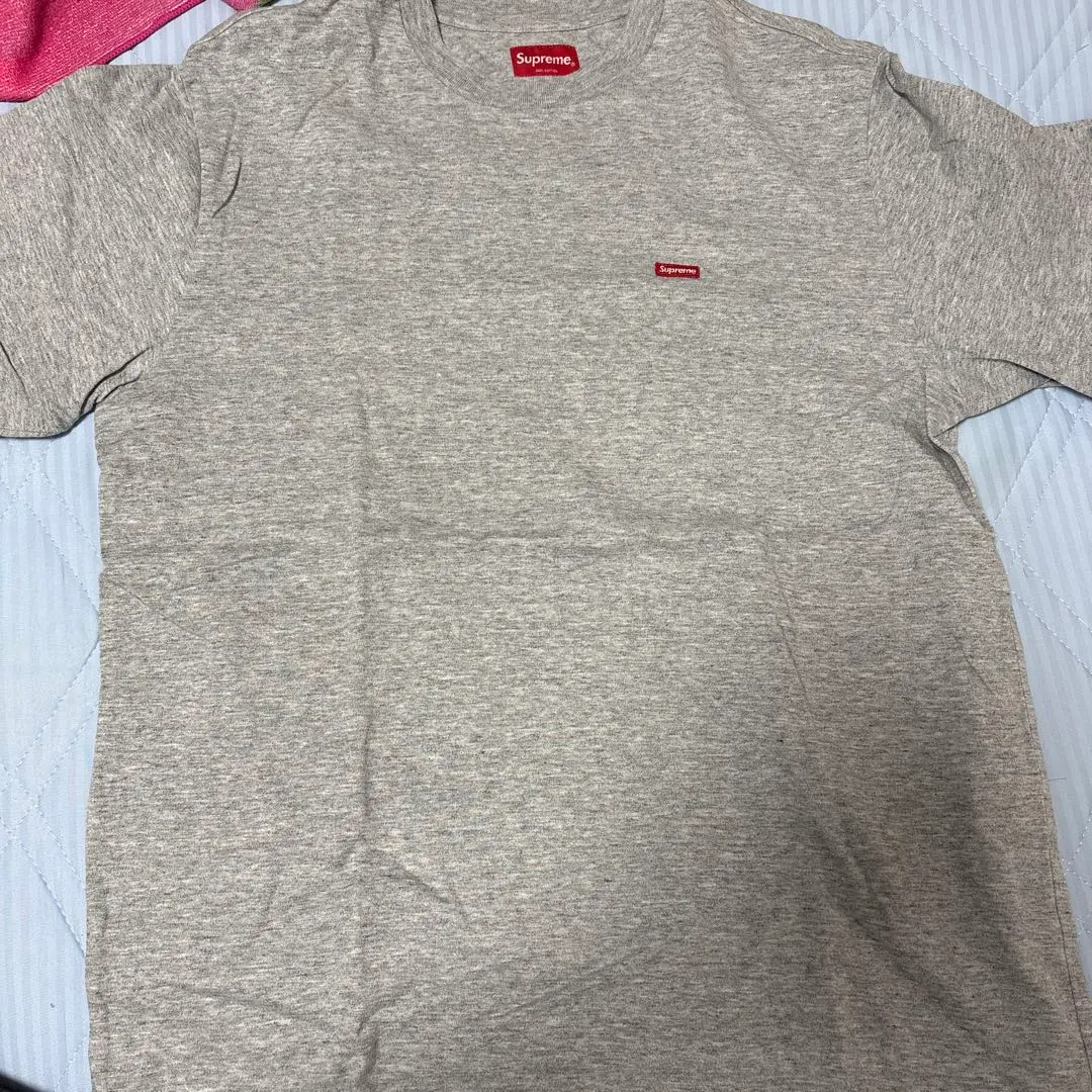 Supreme Small Box Logo Tシャツ グレー S
