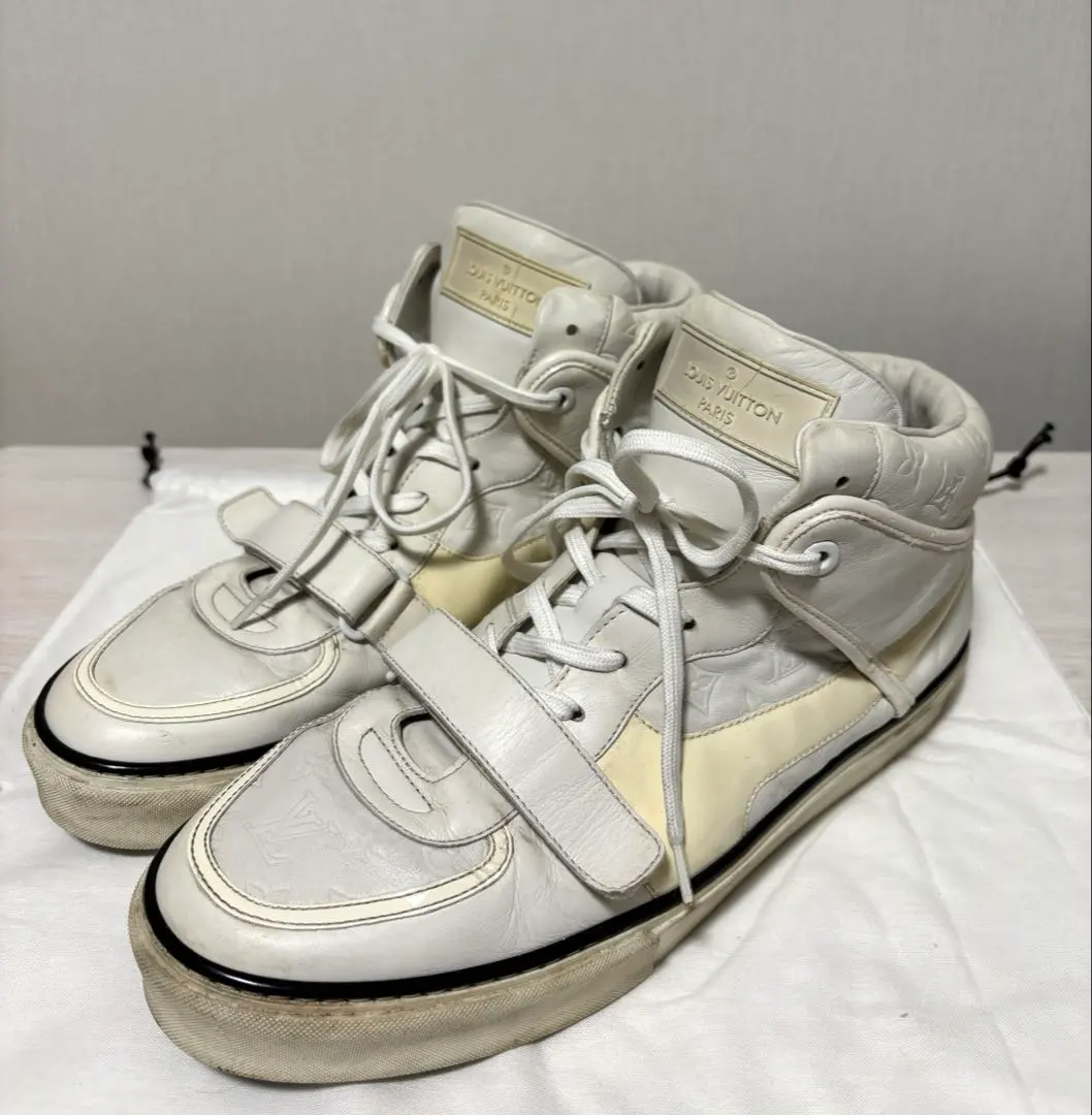 louis vuitton ヴィトン　モノグラム　レザー　スニーカー