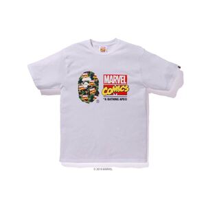 Bape BAPE MARVEL CAMO TEE A BATHING APE ape T M