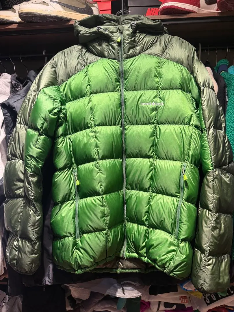 mont-bell スペリオダウン パーカーMen's グリーン