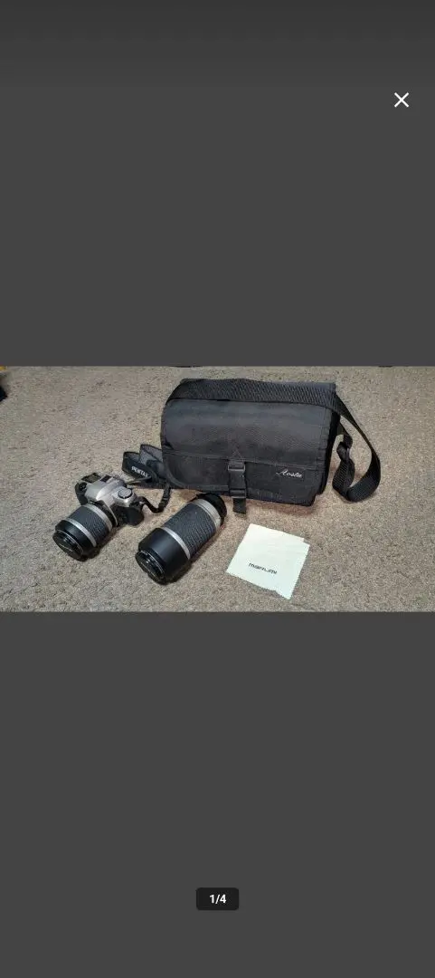 PENTAX フィルム一眼レフカメラ レンズ2本付き
