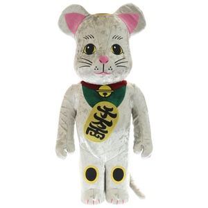 BE@RBRICK  BERBRICK MANEKINEKO COSTUME SILVER 1000 