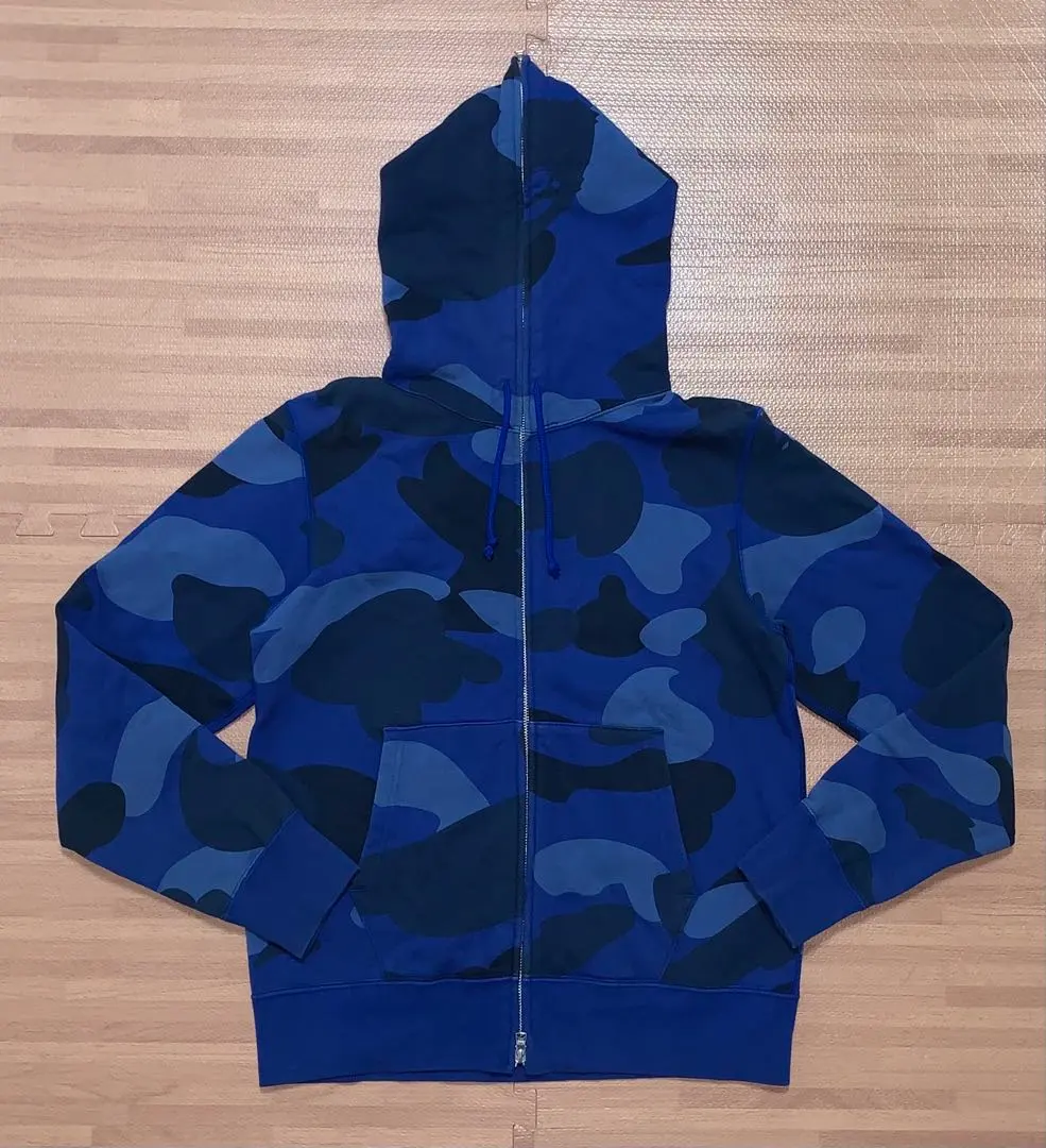★激レア★ APE giant camo スウェット パーカー M kaws