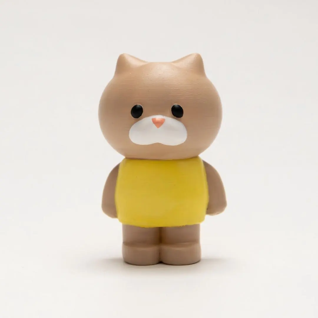【数量限定3点】ねこしば 3Dプリンターオリジナルフィギュア ische初作品