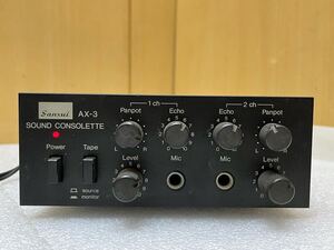 Audio Equipment RE5218 Sansui AX-3 SOUND CONSOLETTE 0606