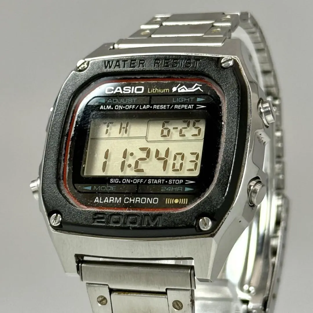 【稼働/ライト点灯/1982年】CASIO DW-1000 プレG-SHOCK