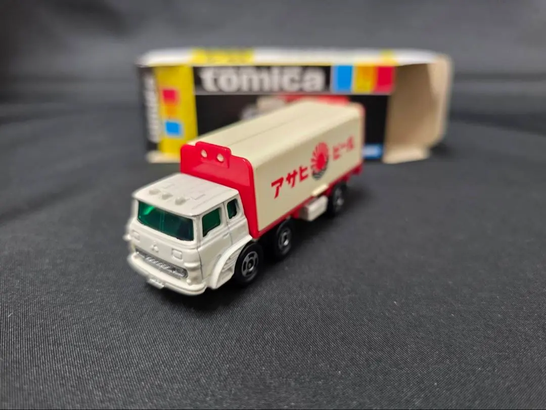 トミカ黒箱76ふそうウイングルーフトラック(日本製)