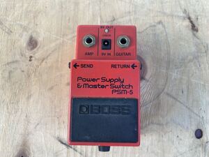 Used BOSS Guitar Pedals Japan boss psm-5 power supply