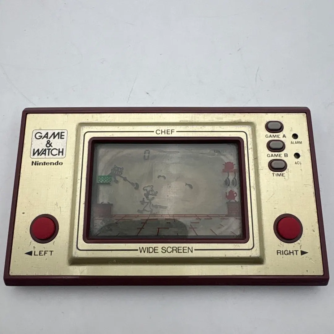 ニンテンドー ゲームウォッチ シェフ CHEF FP-24 動作品