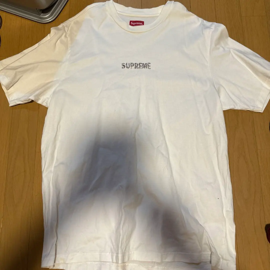Supreme ホワイト Tシャツ Lサイズ
