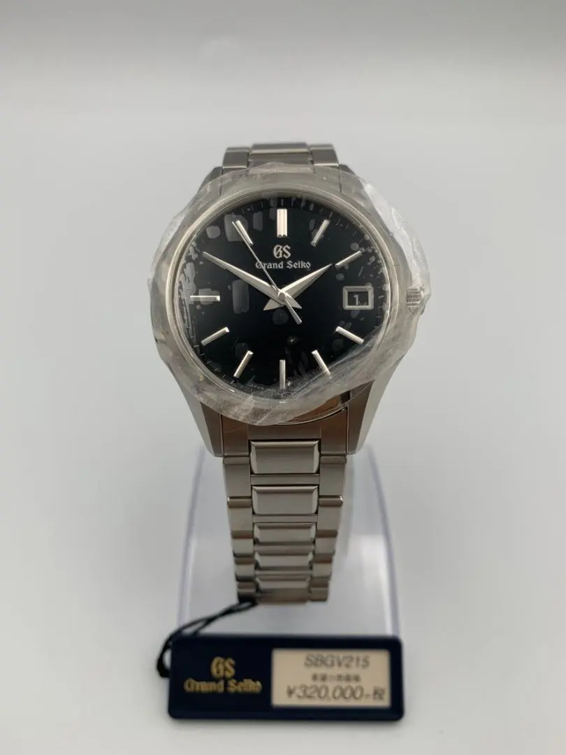 Grand Seiko SBGV215 9F82 ブラック クォーツ