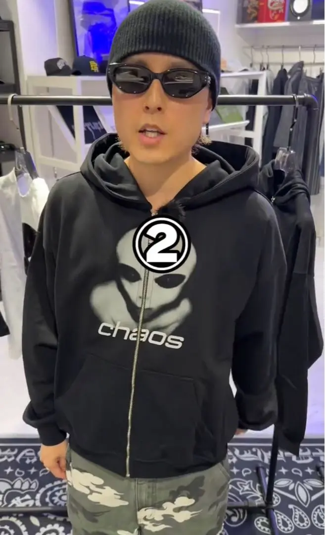 Chaos gone global supreme ストリートsofaygo着用