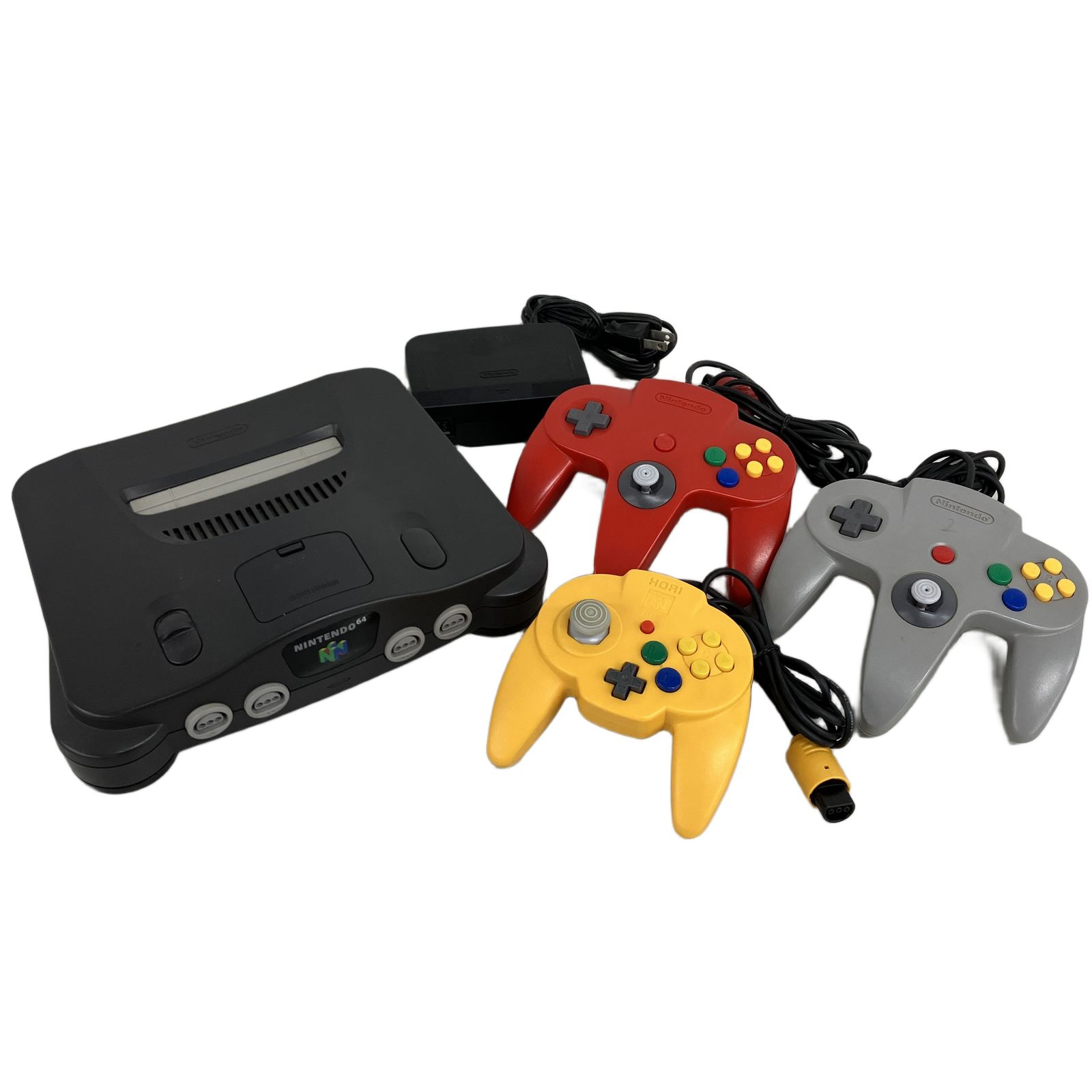 任天堂 NINTENDO 64 NUS-001 本体 コントローラー 3点セット ゲーム機 ジャンク K10894290