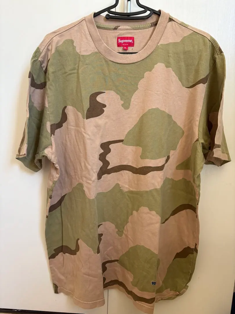 Supreme 迷彩 Tシャツ XL