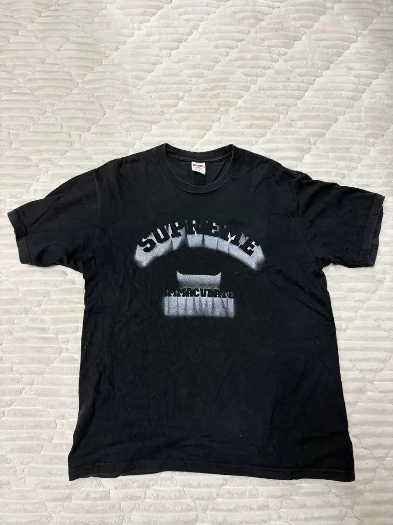 Supreme 黒 Tシャツ Mサイズ