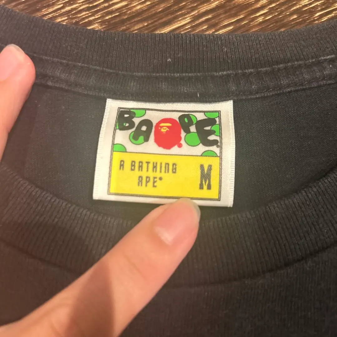 A BATHING APE Tシャツ Mサイズ 黒