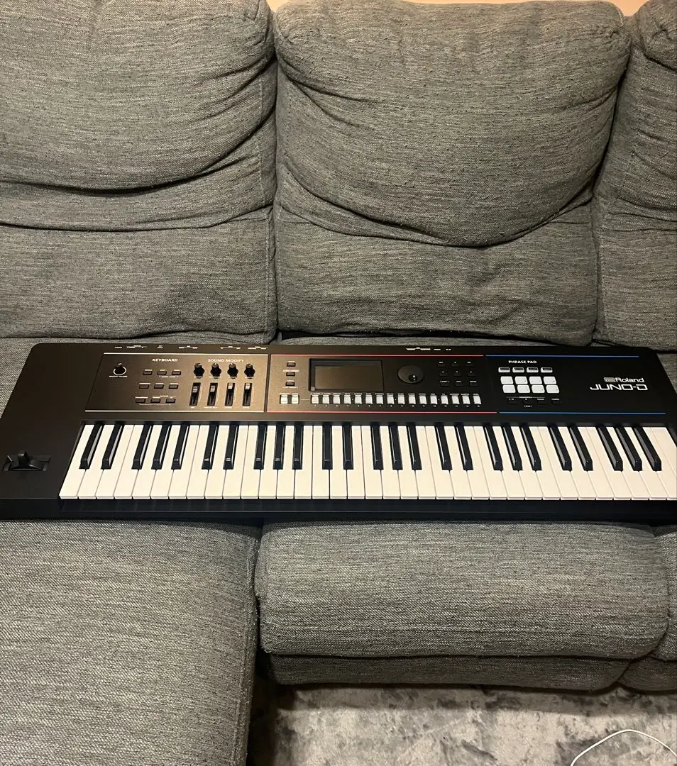 【美品】Roland JUNO-D6 シンセサイザー ソフトケース付き