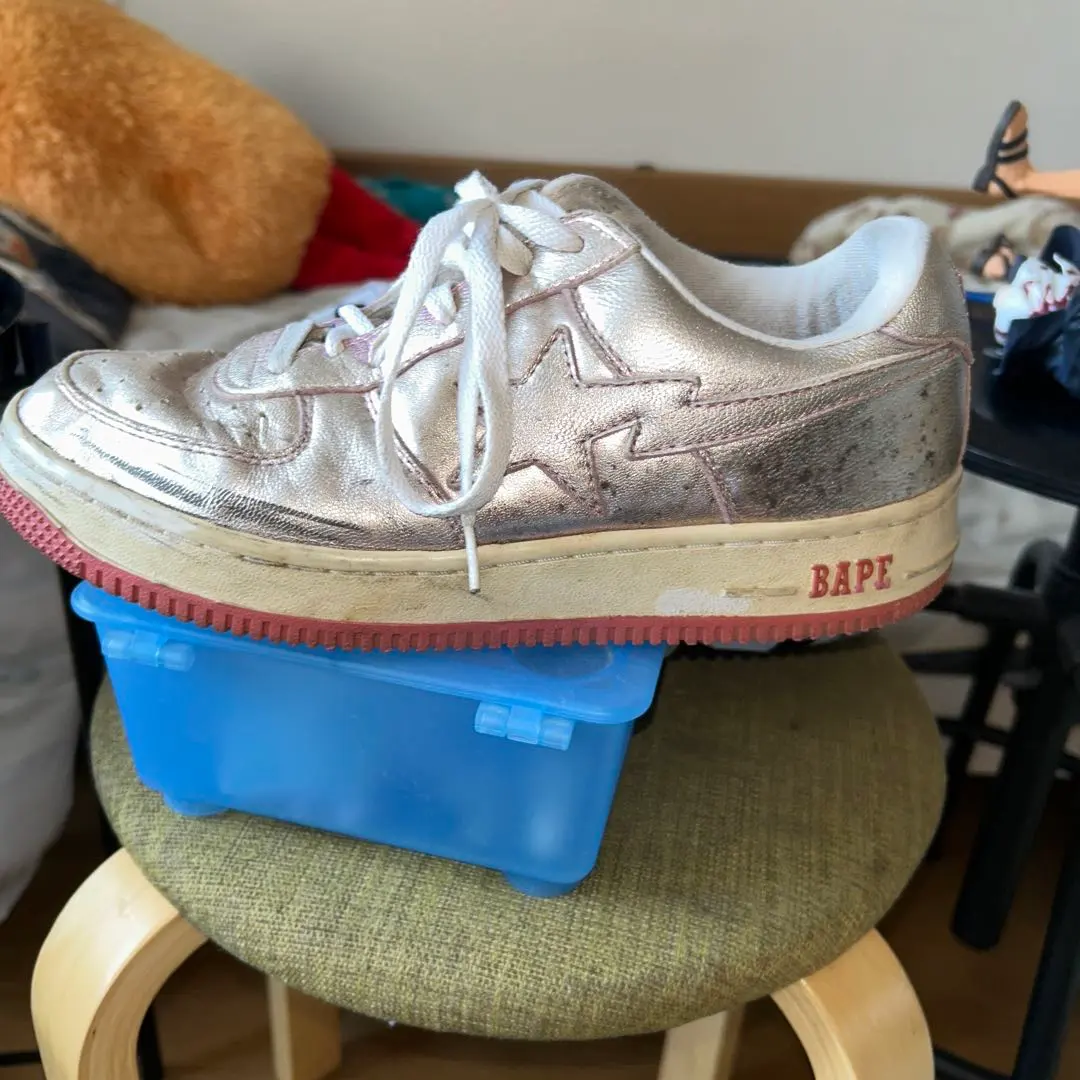 【激レア】A BATHING APE BAPESTA スニーカーピンク　SWAG