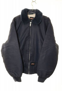 Supreme  SUPREME DICKIES 23AW FUR COLLAR BOMBER JACKET NAVY M AA260425 