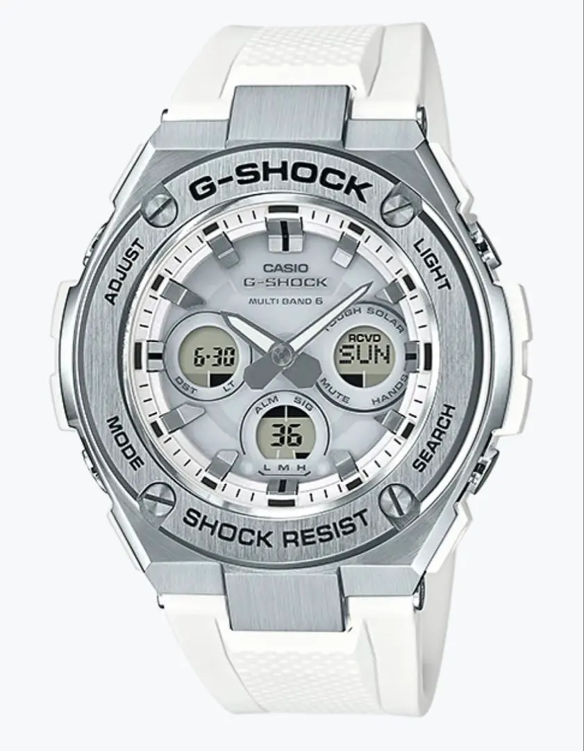G-SHOCK GST-W310-7AJF G-STEEL 電波ソーラー 白