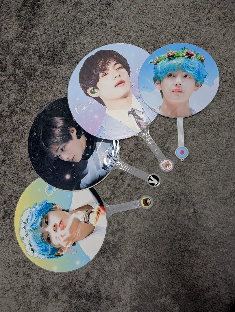 BTS V テテ キムテヒョン うちわ　まとめ売り