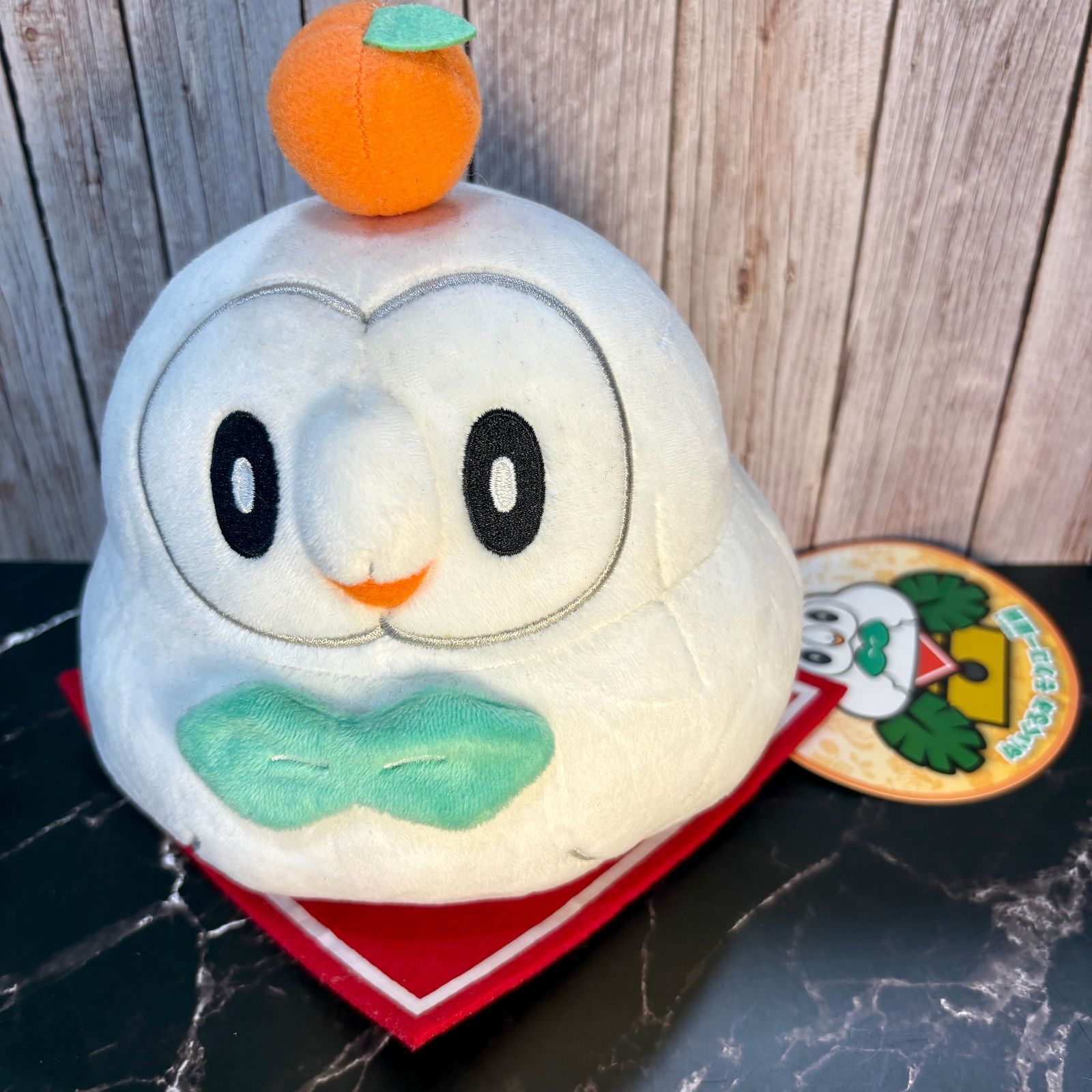新品未使用 ポケモンセンターオリジナル ぬいぐるみ モクロー鏡餅