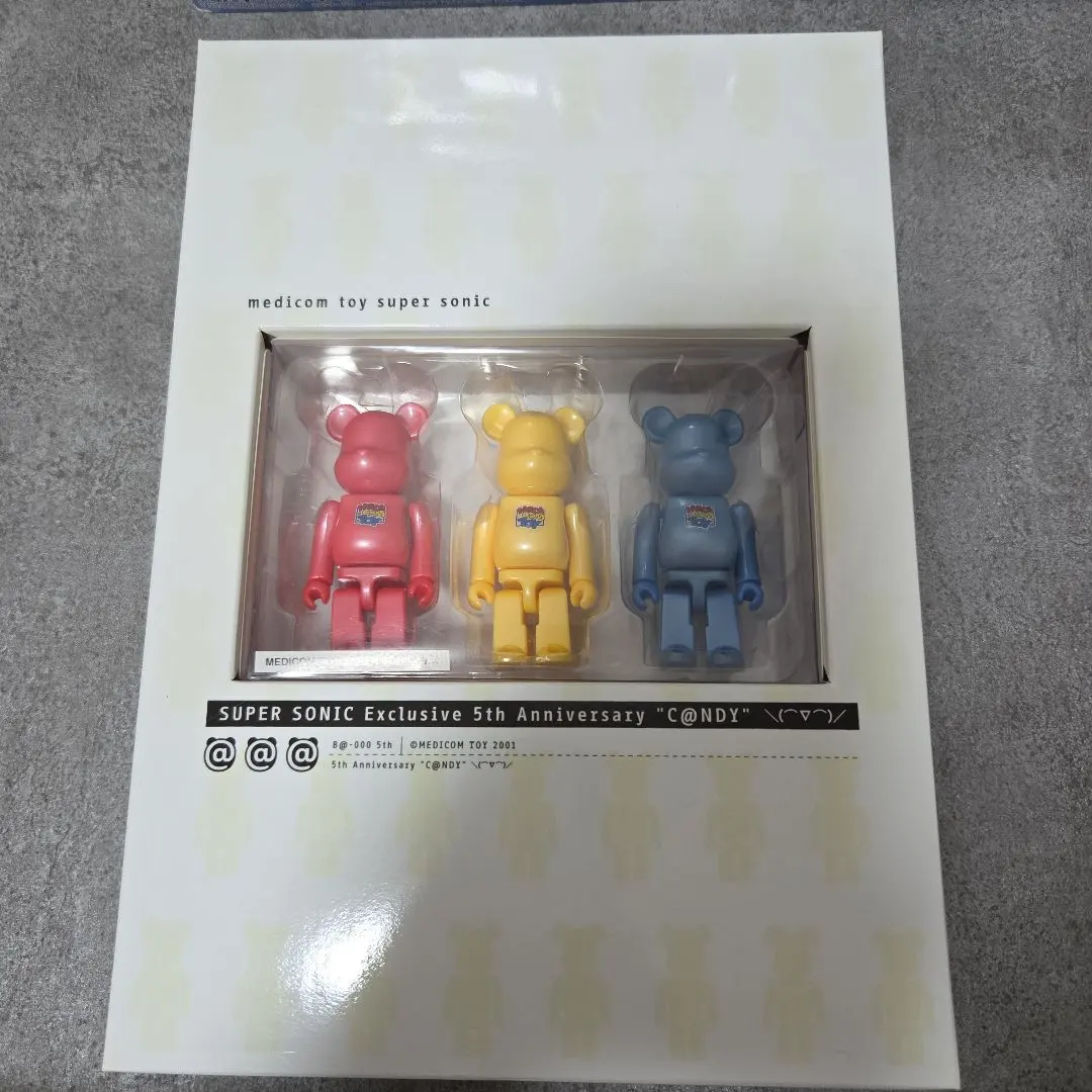 MEDICOMTOY SUPER SONIC “C@NDY”ベアブリック本無し