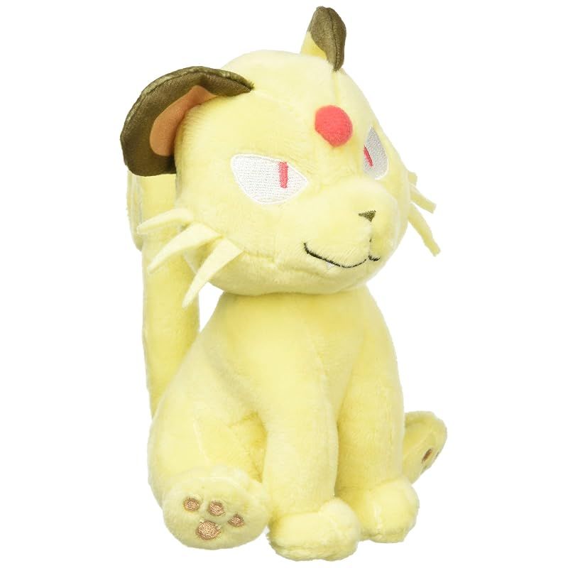【新品】 ポケモンセンターオリジナル ぬいぐるみ Pokemon fit ペルシアン 13×12×7.5(H×W×D:) 1