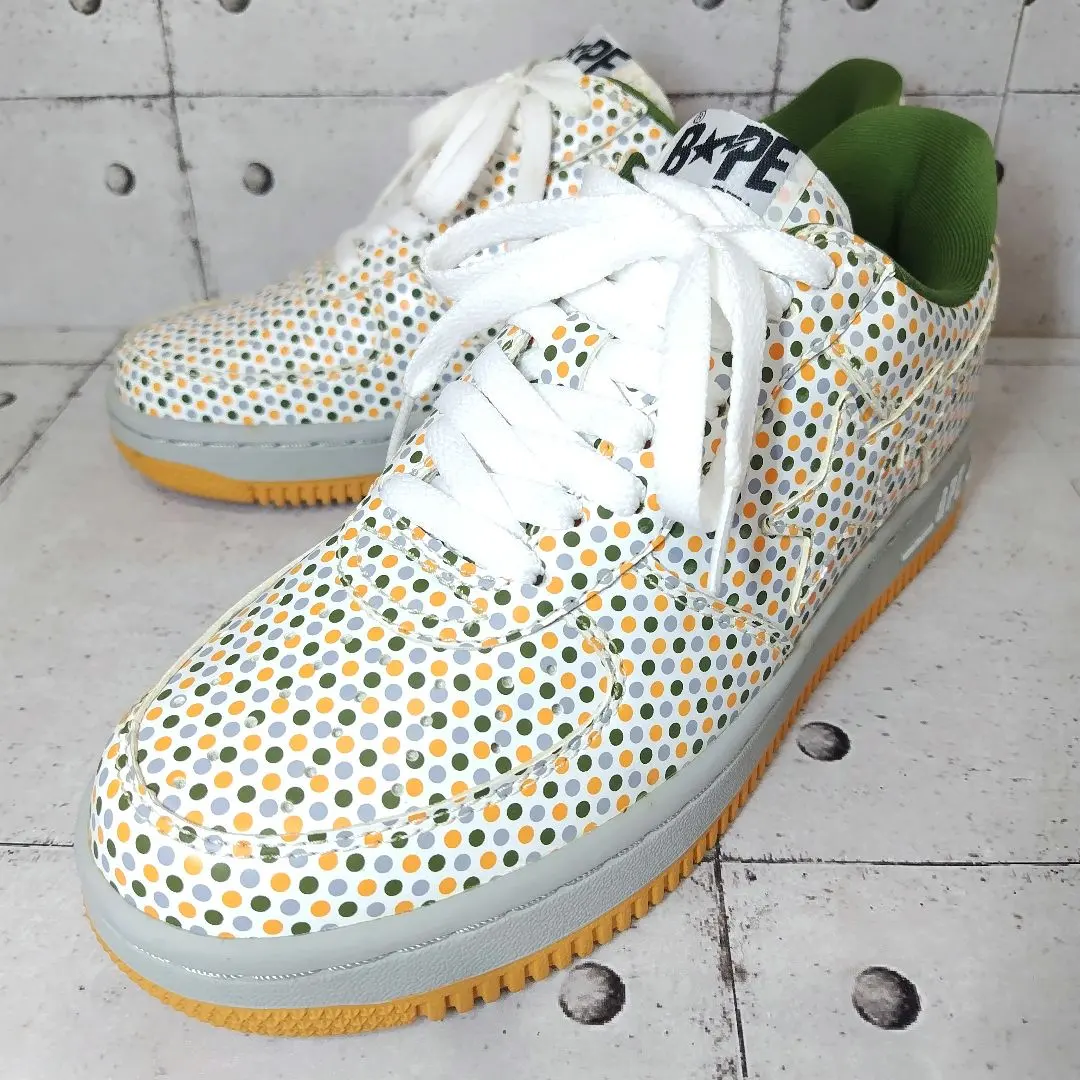 【着用数回の美品】 ベイプスタ BAPE STA メンズ ドット APE 25