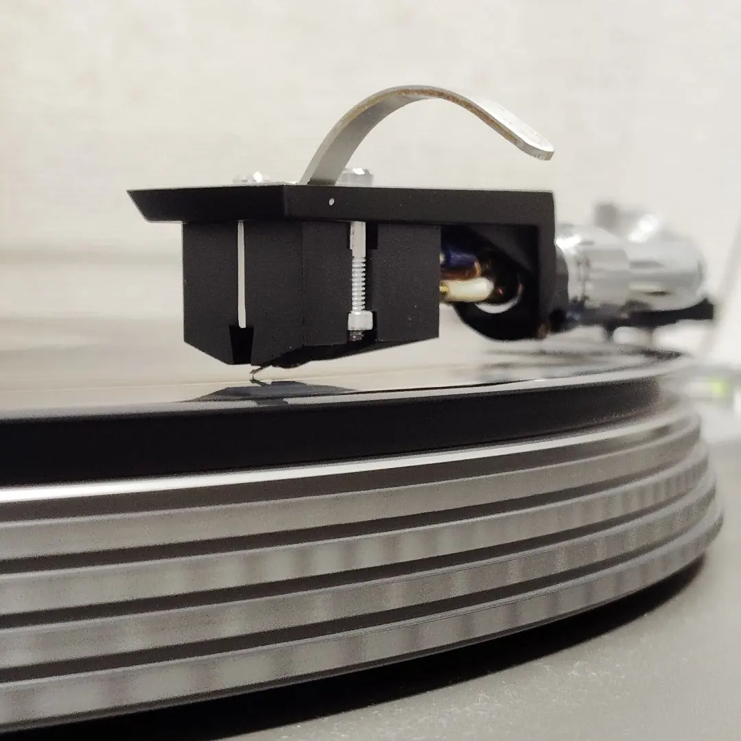 DENON MCカートリッジ DL-103 スタックス　ヘッドシェル共 音質良好