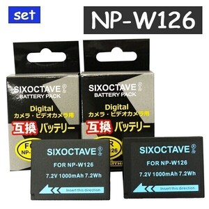 Used Fujifilm X100 Japan Import NP-W126 NP-W126S FUJIFILM 2set FinePix HS33EXR X-A2 X-E2 X-Pro2 X-T2 X-T200 X100V X-H1