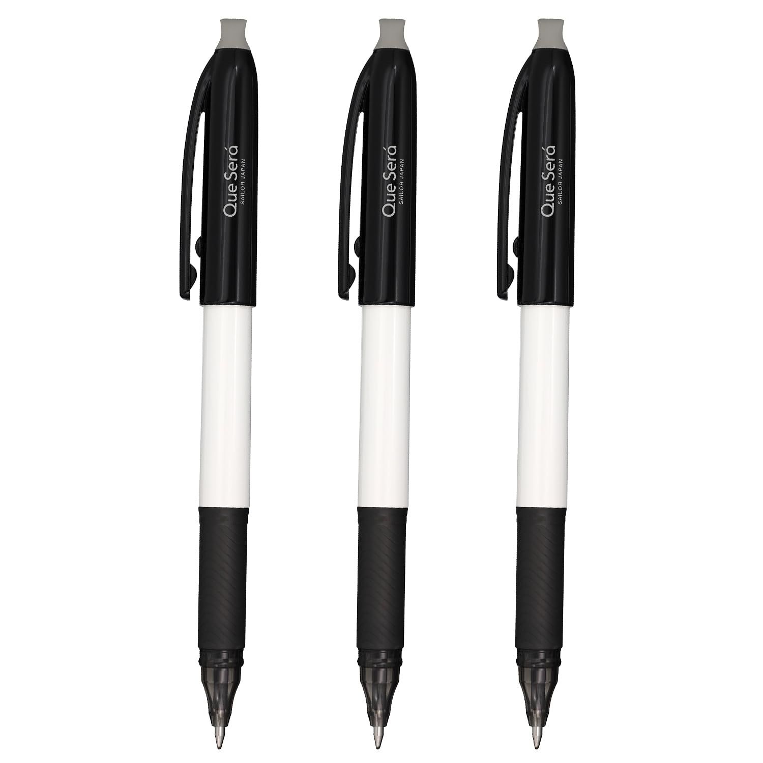 新品 セーラー万年筆 ケセラ ボールペン 消せるボールペン ブラック 3本セット 0.8mm 80-5810-001