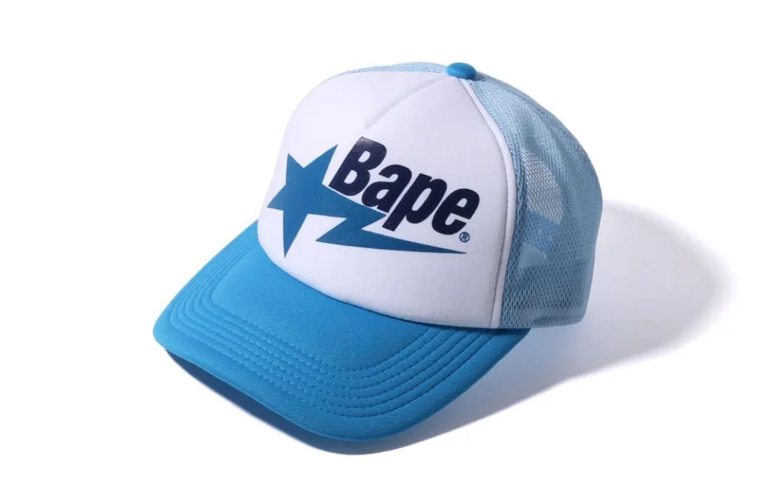 BAPESTA Mesh CAP 水色