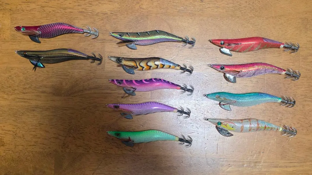 中古廃盤エギ 11本セット まとめ売り