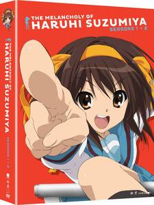 The Melancholy of Haruhi Suzumiya The Melancholy Of Haruhi Suzumiya Seasons 1 And 2 DVD( 12