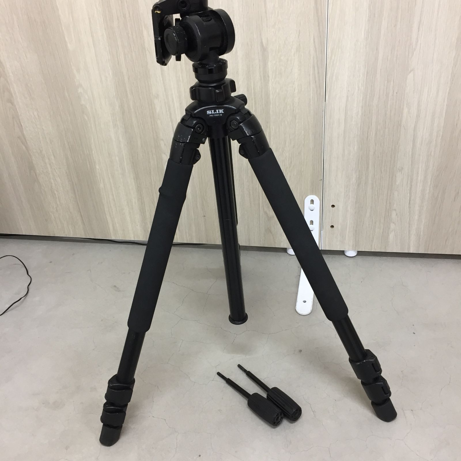 S【中古】SLIK スリック 大型三脚 PRO 700DX III SH-807 カメラ 機材 撮影 趣味