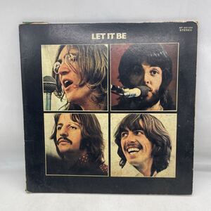 Japanese Vintage Vinyl Records THE BEATLES LET IT BE LP u1350