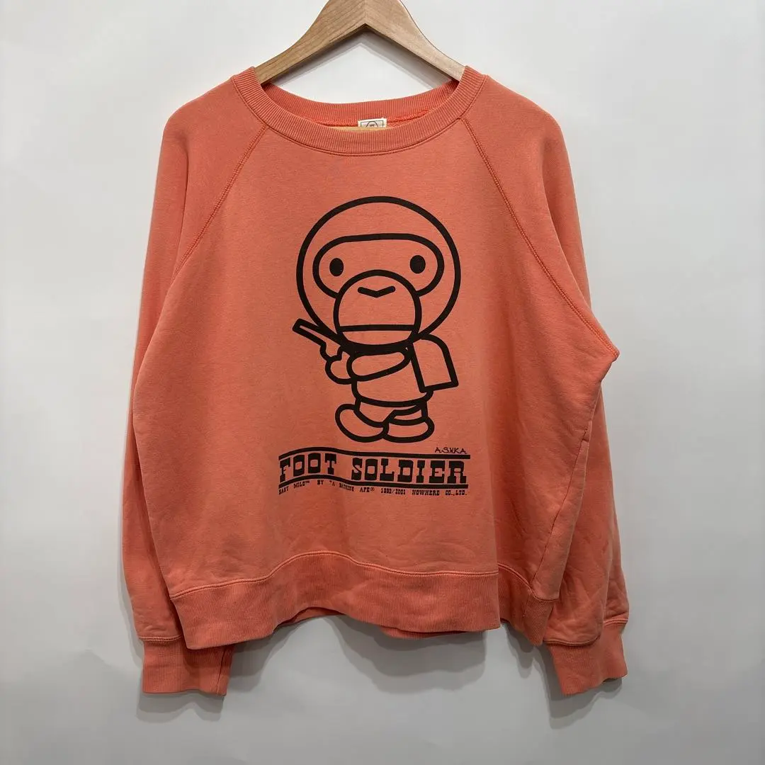 a bathing ape Baby Milo Sweat 初期 NIGO