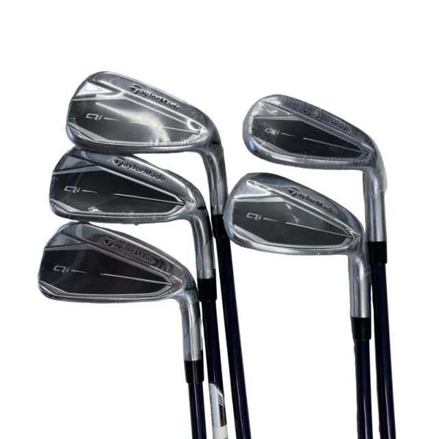【中古】 テーラーメイド Qi  5S アイアンセット IR Diamana BLUE TM60(Qi IR) (フレックスR) メンズ 男性用 右利き 右用 Nランク ゴルフクラブ