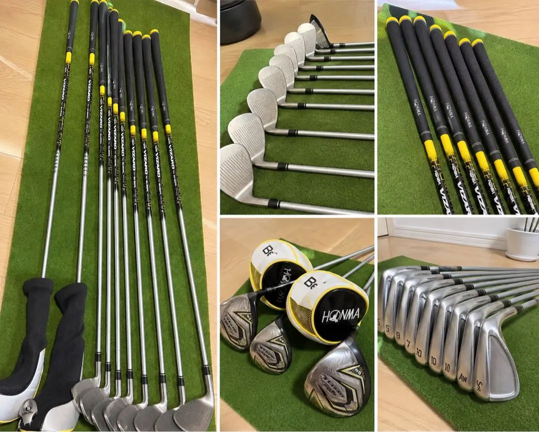 HONMA BeZEAL ゴルフクラブセット VIZARDシャフト　9Iなし