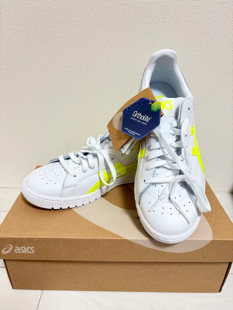 新品　ASICS GEL-PTG 27.5 ホワイト×ネオンイエロー