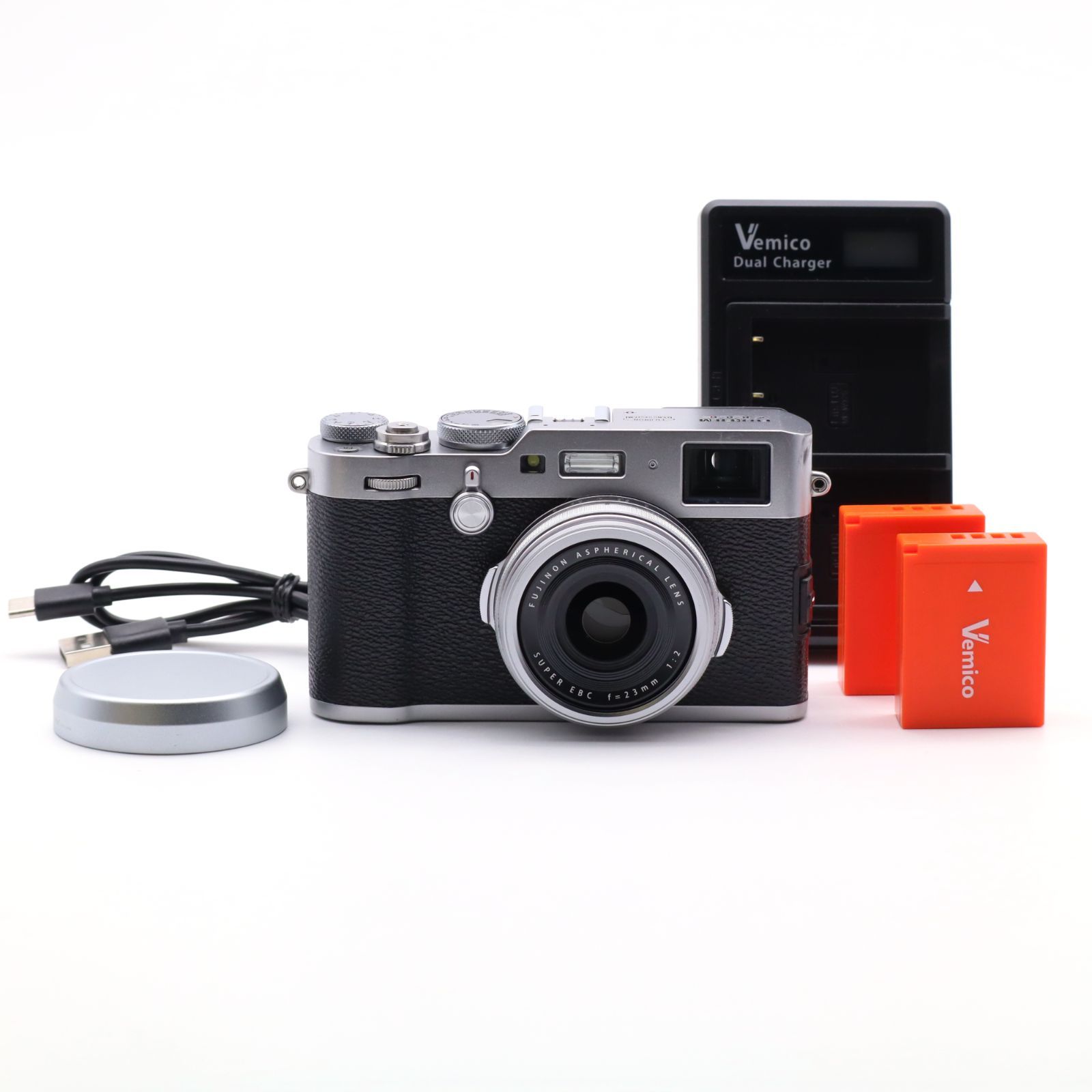 ≪並品≫ FUJIFILM X100F ボディ シルバー #20260929-0482