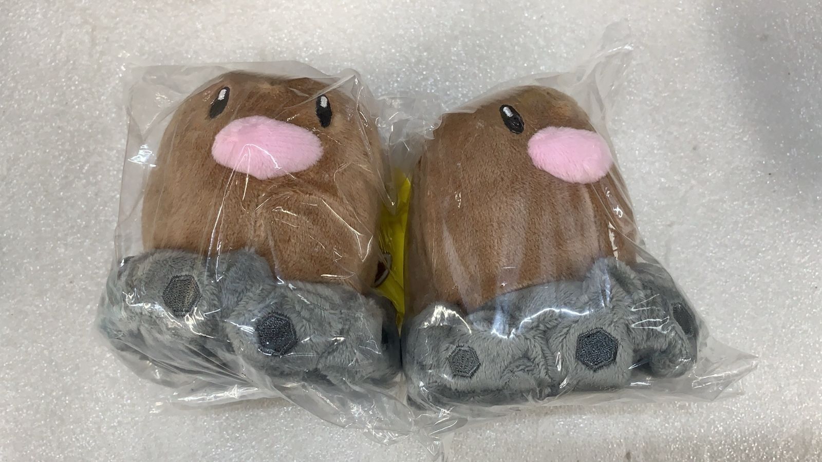 2個セット ポケモンセンターオリジナル 50 ぬいぐるみ Pokémon fit ディグダ.--529522 4521329356549